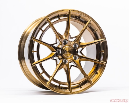 VR Forged D03-R Wheel Package Honda Civic Type-R 18×9.5 Brushed Gold