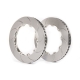 GiroDisc 02-04 Audi RS6 (C5) 380mm (w/Spacers) Front Titanium Pad Shields