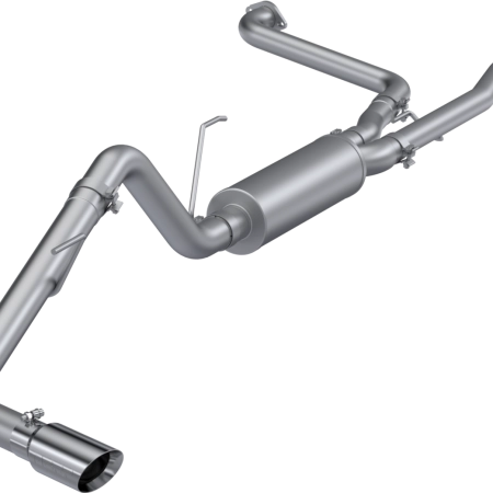 MBRP 22-23 Nissan Frontier 3.8L 3in Tip 3in Cat Back Single Side Exit Street Profile – Aluminized