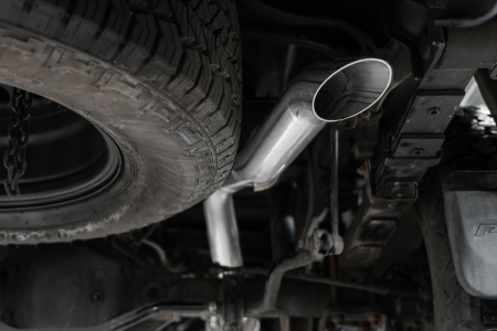 MBRP 22-23 Nissan Frontier 3.8L 3″ Catback Exhaust, Turndown Exit Street Profile 304 Stainless Steel