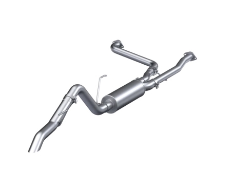 MBRP 22-23 Nissan Frontier 3.8L 3″ Catback Exhaust, Turndown Exit Street Profile 304 Stainless Steel