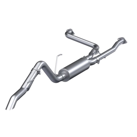 MBRP 22-23 Nissan Frontier 3.8L 3″ Catback Exhaust, Turndown Exit Street Profile – Aluminized Steel