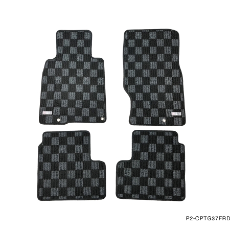 P2M INFINITI G37 2008-13 (COUPE/SEDAN) FLOOR MATS : DARK GREY