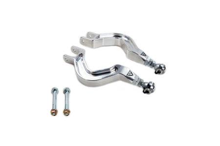 Voodoo13 Adjustable Rear Upper Camber Arms for Nissan 240sx 95-98 S14 – Raw Metal