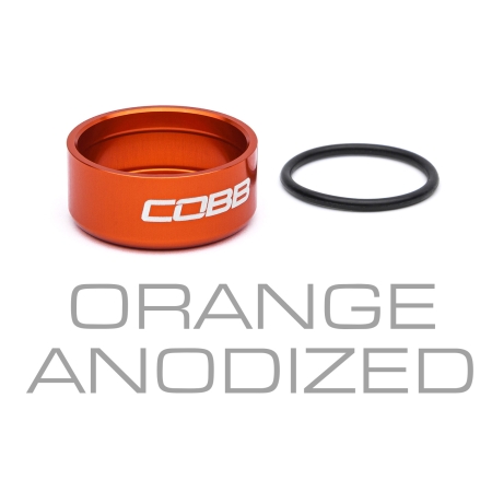 Cobb Knob Trim Ring – Orange Anodized