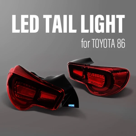 TOM’S Racing – LED Tail Light Set Ver. 1 – Scion FRS & Toyota 86