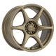 KANSEI TANDEM 17X9 5×100 +22 TEXTURED BRONZE