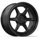 KANSEI ROKU 18X9 5X108 +12mm (DRILL) GLOSS BLACK