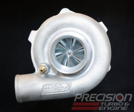 Precision Turbo & Engine GEN1 PT5558 JB SP CC T3 INLET/V-BAND DISCHARGE .63 A/R