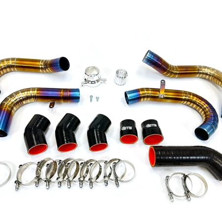 ETS 22+ Subaru WRX Titanium Front Mount Intercooler Piping Kit – Brushed Finish