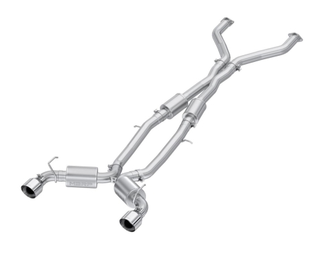 MBRP 23-24 Nissan Z 3.0L Armor Pro T304 Stainless Steel 3in Cat-Back Dual Rear Exit w/ 5in OD Tips