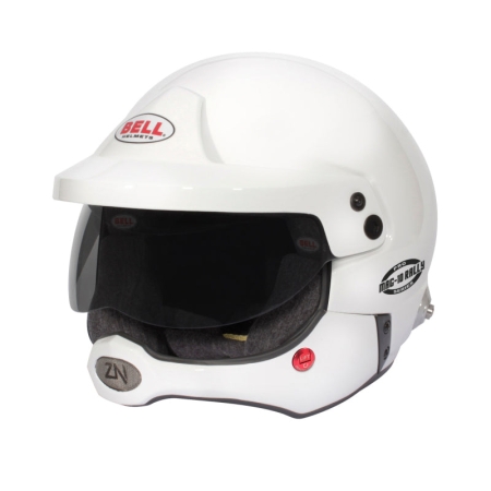 Bell Mag-10 Rally Pro (HANS) 59 (7 3/8) FIA8859/SA2020 – Size 59 (White)