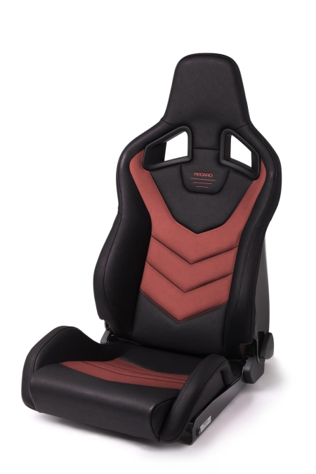 RECARO SEAT SPORTSTER GT RED SUEDE /RED PASSENGER