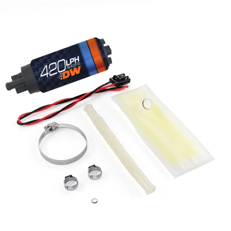 Deatschwerks 420lph in-tank fuel pump w/ 9-1031 Install Kit for BMW 3 Series