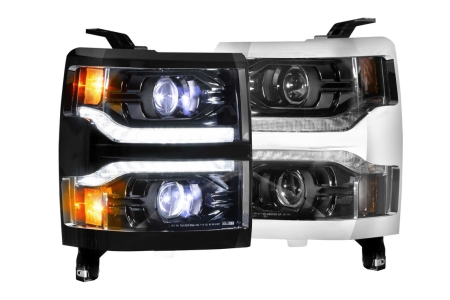 MORIMOTO CHEVROLET SILVERADO 1500 (14-15) XB LED HEADLIGHTS W/ UNFINISHED TRIM