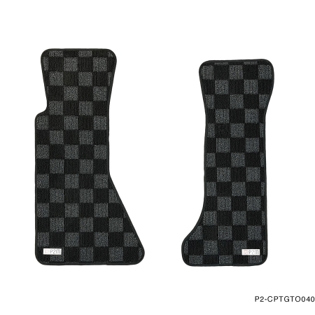 P2M CHEVROLET CORVETTE C4 1984-96 RACE FLOOR MATS : DARK GREY