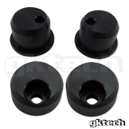 GK Tech Conversion Bushings | Nissan 240sx/Skyline to Z33/Z34 Diff Secondary Bush – Z33/ Z34 2 bolt diff housing (4 bushings in total)