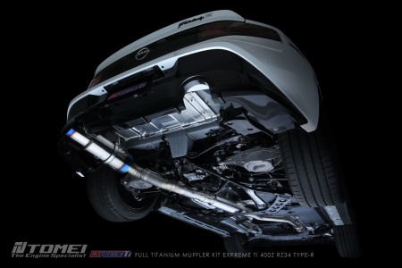 Tomei Full Titanium Muffler Kit Expreme Ti, Type-R – Nissan Z 23+ RZ34