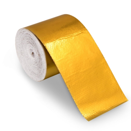 Funk Motorsports Gold Heat Reflective Tape | 10m x 50mm