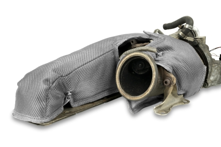 Funk Motorsports BMW N55 Turbo & Manifold Blanket (135i, 335i, M2, etc) | TItanium Weave