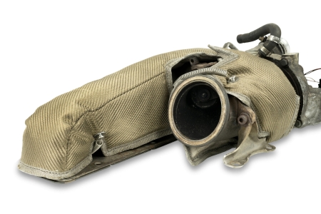 Funk Motorsports BMW N55 Turbo & Manifold Blanket (135i, 335i, M2, etc) | TItanium Weave