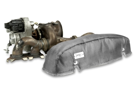 Funk Motorsports BMW B58 Turbo & Manifold Blanket (M140i, 240i, Supra etc.) | TItanium Weave