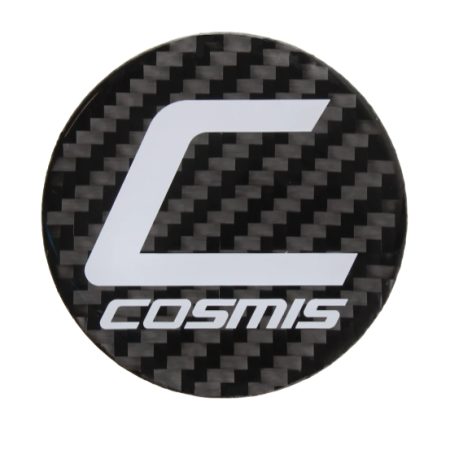 Cosmis Racing Wheels Kevlar Carbon Fiber Center Cap Sticker