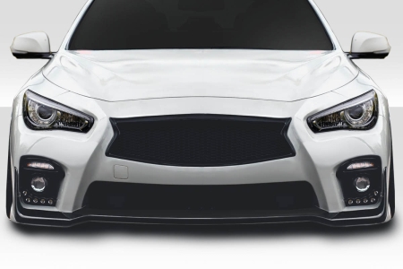 Duraflex 2014-2018 Infiniti Q50 Bltz Front Bumper – 1 Piece