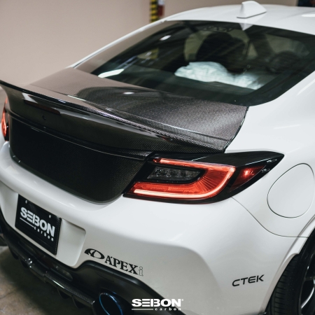 Seibon 2022+ Toyota GR86 / Subaru BRZ C-Style Carbon Fiber Trunk Lid