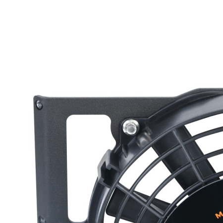 Mishimoto Universal 17in. Heavy-Duty Oil Cooler Fan Shroud – Micro Wrinkle Black