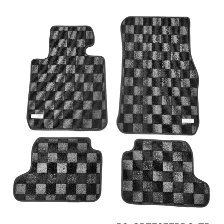 P2M BMW F22 2014-21 (2-Series) / F87 2016-21 (M2) Coupe Race Floor Mats : Dark Grey (Front/Rear)