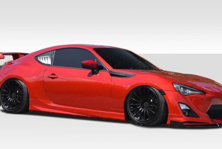 Duraflex 2013-2020 Scion FR-S Toyota 86 Subaru BRZ Duraflex Modellista Look Side Skirt Rocker Panels – 2 Piece