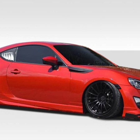 Duraflex 2013-2020 Scion FR-S Toyota 86 Subaru BRZ Duraflex Modellista Look Side Skirt Rocker Panels – 2 Piece