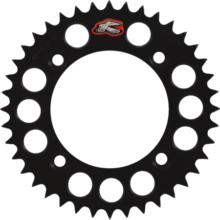 Renthal 17-25 Husqvarna TC 50 / 21-25 GasGas MC 50 / 14-25 KTM 50 SX / SX-E 3 / SX-E 5 Rear Sprocket – Black 415-40P Teeth