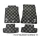 P2M Ford Mustang (S550) 2015-23 Race Floor Mats : Dark Grey