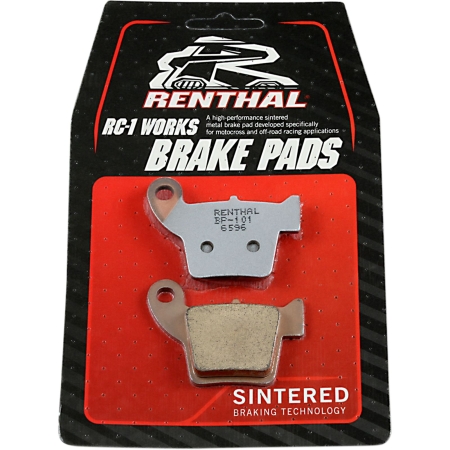 Renthal RC-1 Works Rear Brake Pad Set – Honda 125cc-450cc 2002-2025 | BP-101