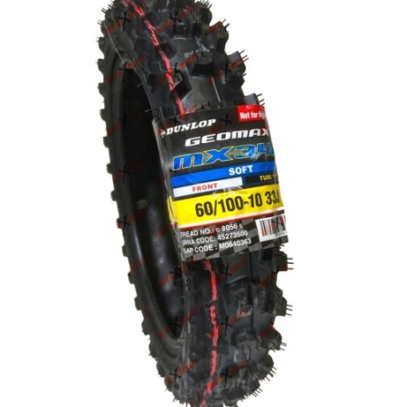 Dunlop Geomax MX34 Front Tire – 60/100-10