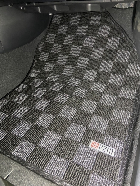 P2M Toyota Prius (XW60) 2023+ Race Floor Mats | Dark Grey