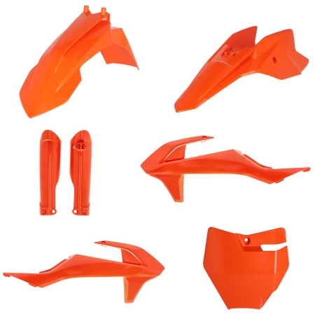 Acerbis Full Plastic Kit – ORANGE – 16-23 KTM 50SX / 21-25 KTM SX-E 5 / 23-25 KTM SX-E 3 / 21-23 GASGAS MC50 / 21-24 GASGAS MC-E5 / 23-24 GASGAS MC-E3