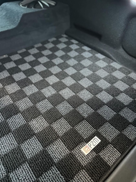 P2M Toyota Supra (A90) 2019+ Race Trunk Mat | Dark Grey