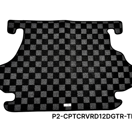 P2M Honda CRV 1995-01 (RD1/2) Race Trunk Mat : Dark Grey