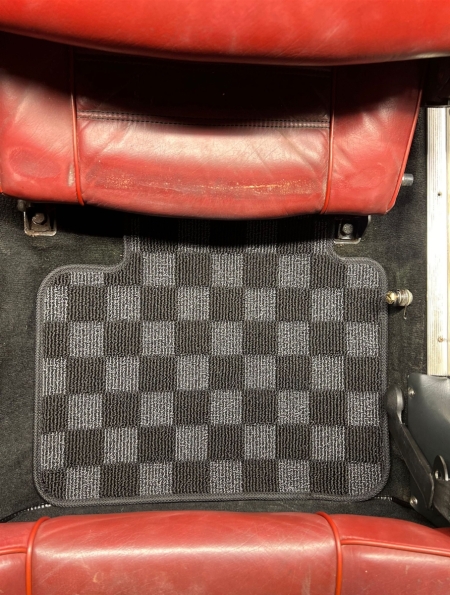 P2M BMW E24 6-Series 1977-89 (Coupe 2 Door) Race Floor Mats : Dark Grey (Front/Rear)