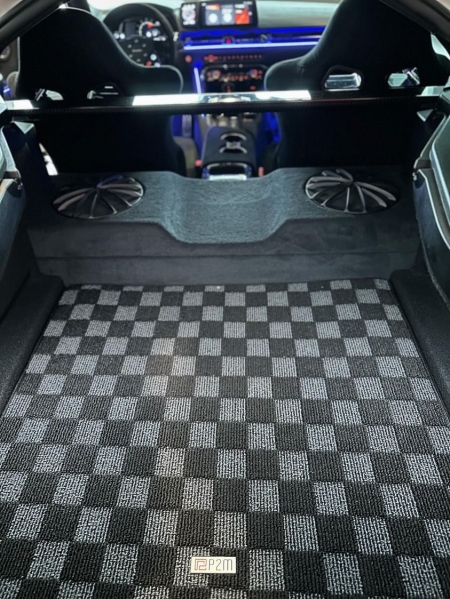 P2M Toyota Supra (A90) 2019+ Race Trunk Mat | Dark Grey