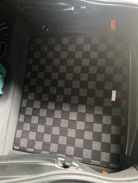 P2M Toyota Supra (A90) 2019+ Race Trunk Mat | Dark Grey