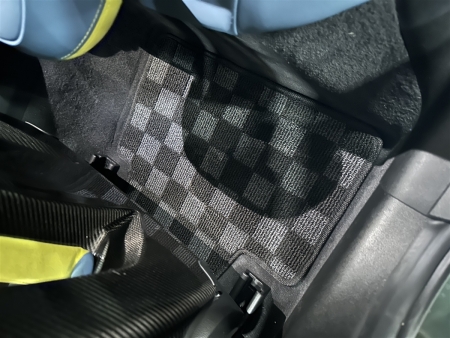 P2M BMW G20 / G80 3-SERIES (2019-24) 4D RACE FLOOR MATS : DARK GREY (FRONT/REAR)