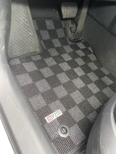 P2M Toyota Prius (XW60) 2023+ Race Floor Mats | Dark Grey