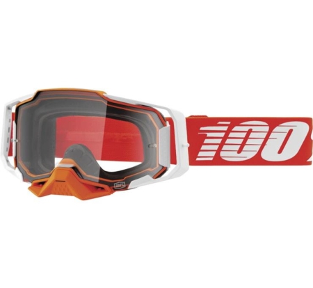 100% Armega Goggles – Regal w/ Clear Lens