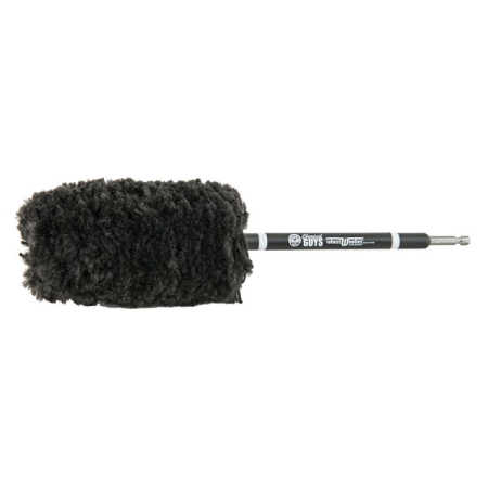 Chemical Guys Power Woolie PW12X Synthetic Microfiber Wheel Brush w/Drill Adapter – Single