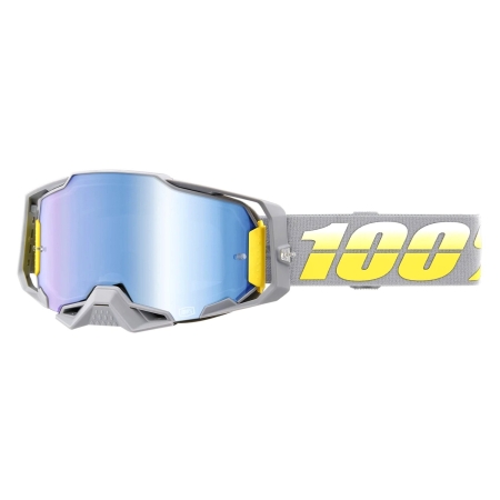 100% Armega Goggles – Complex w/ Blue Mirror Lens