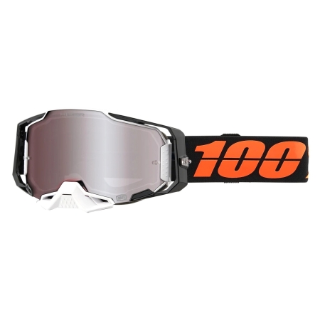 100% Armega Goggles – Blacktail w/ HiPER Silver Mirror Lens